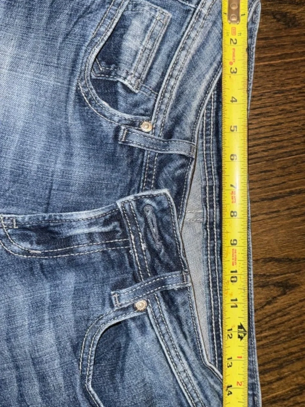 Vigoss Collection Skinny Jeans Women’s Size 9 Embroidered Pocket Y2K
